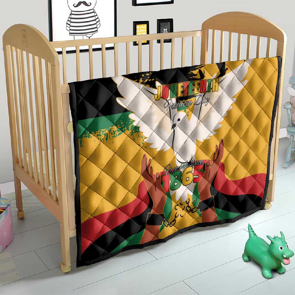African American Juneteenth 1865 Quilt Black Freedom LT15
