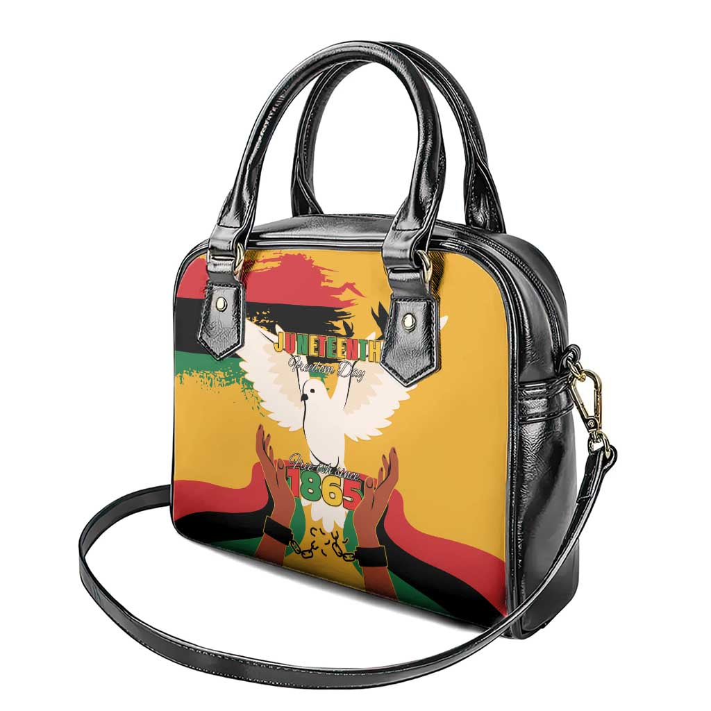 Juneteenth African American Shoulder Handbag Free-ish Since 1865 LT15