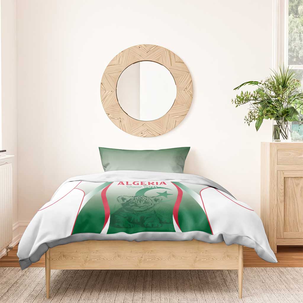 Algeria Rugby Custom Bedding Set Go Les Lionceaux LT15