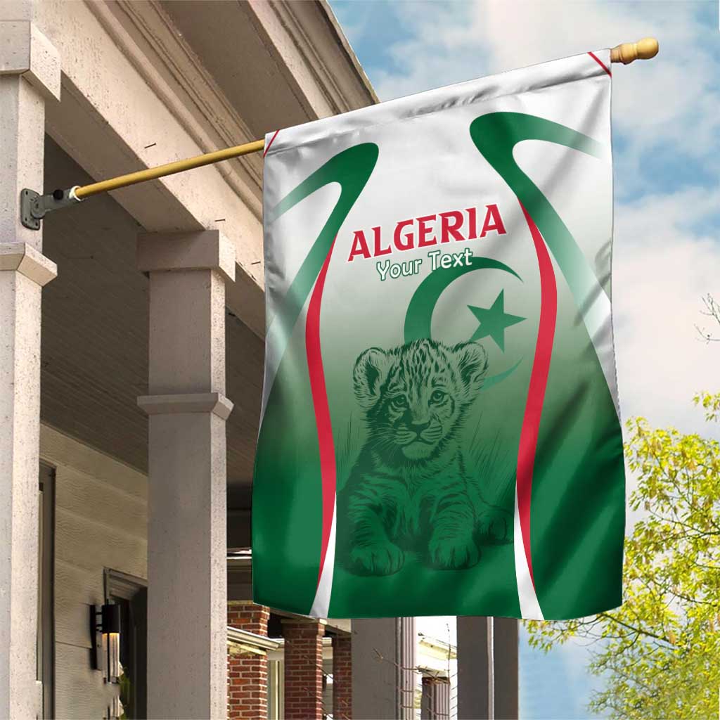 Algeria Rugby Custom Garden Flag Go Les Lionceaux LT15