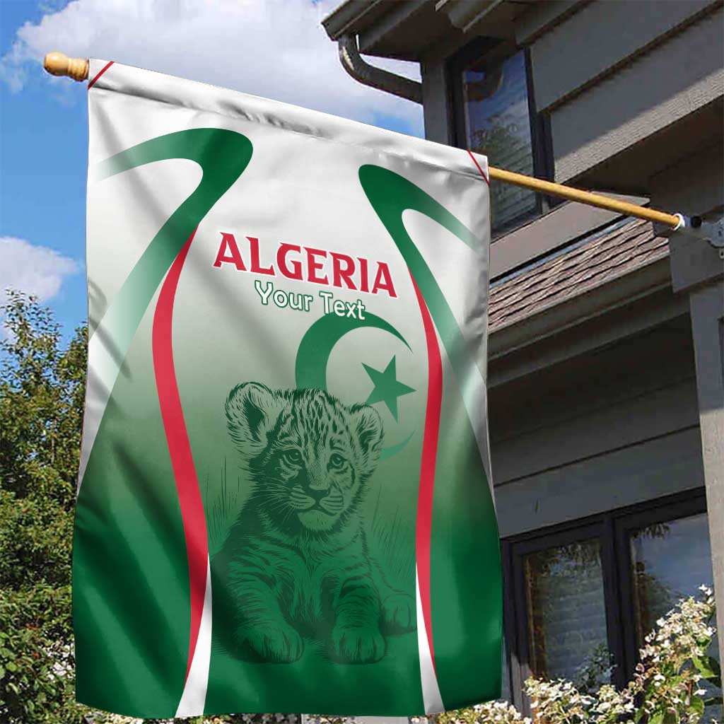 Algeria Rugby Custom Garden Flag Go Les Lionceaux LT15