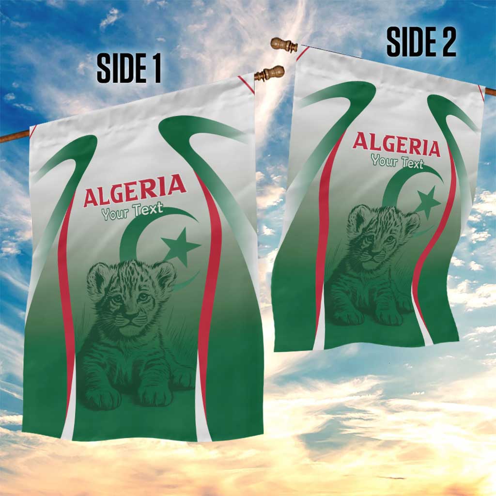 Algeria Rugby Custom Garden Flag Go Les Lionceaux LT15