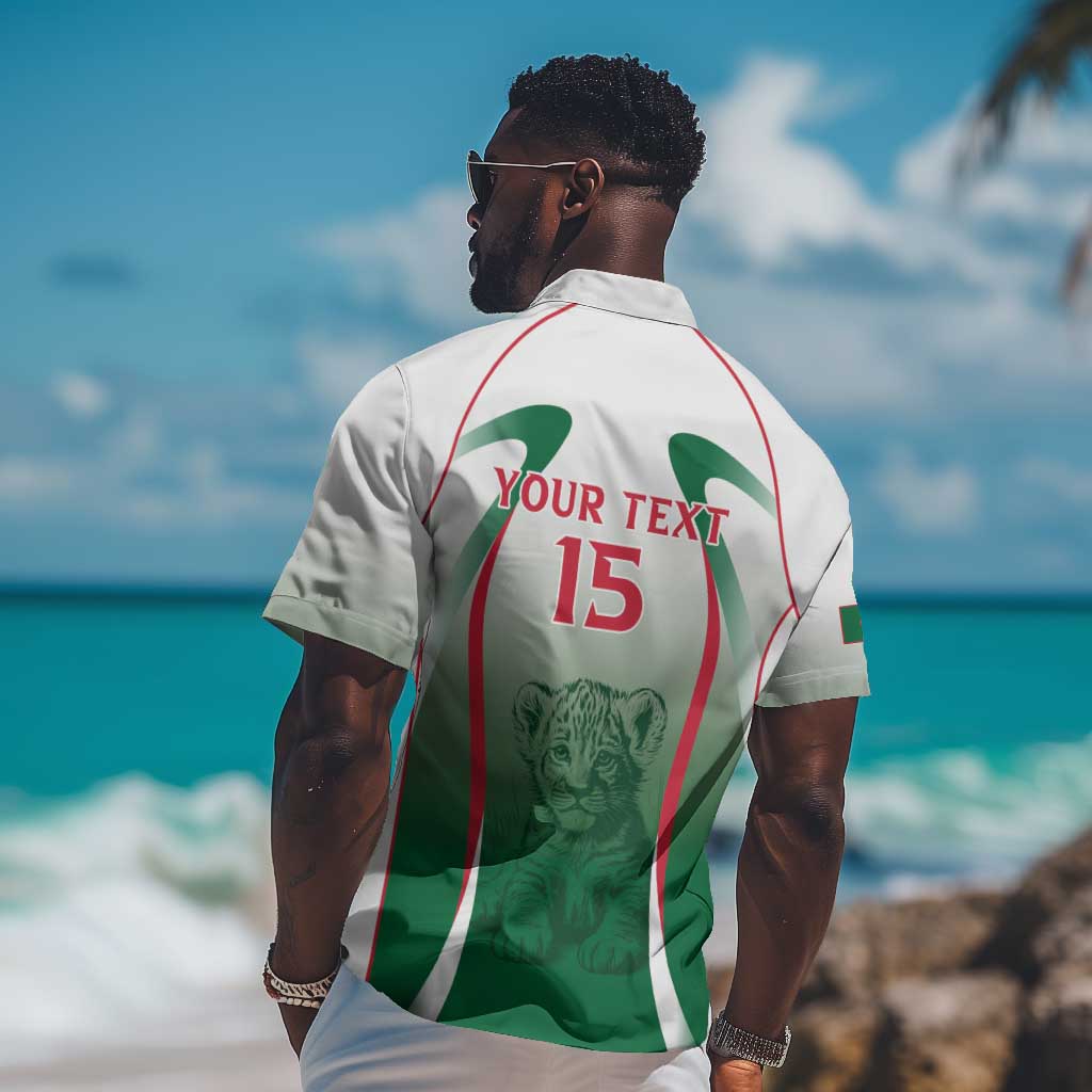 Algeria Rugby Custom Hawaiian Shirt Go Les Lionceaux LT15