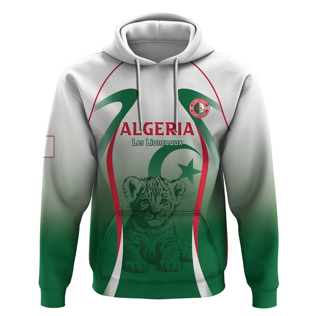 Algeria Rugby Custom Hoodie Go Lion Cubs LT15