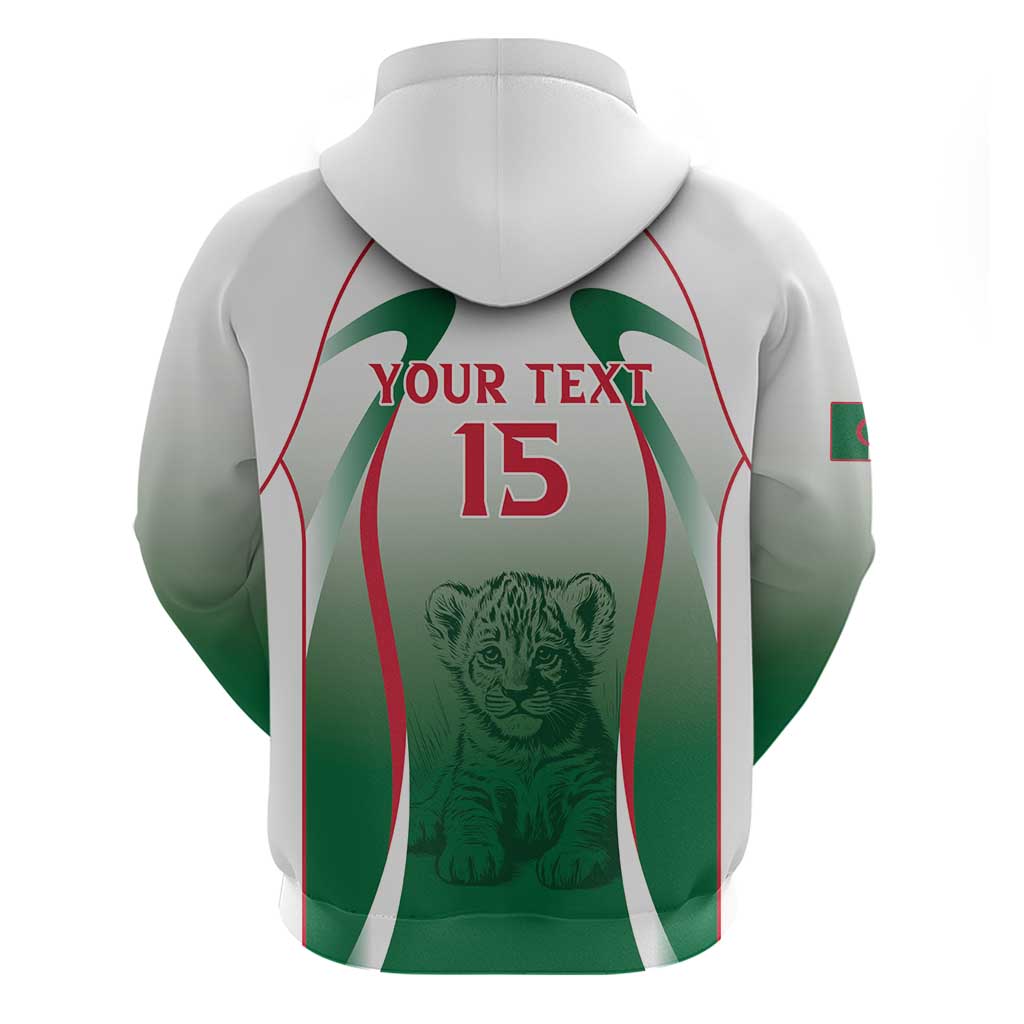 Algeria Rugby Custom Hoodie Go Lion Cubs LT15