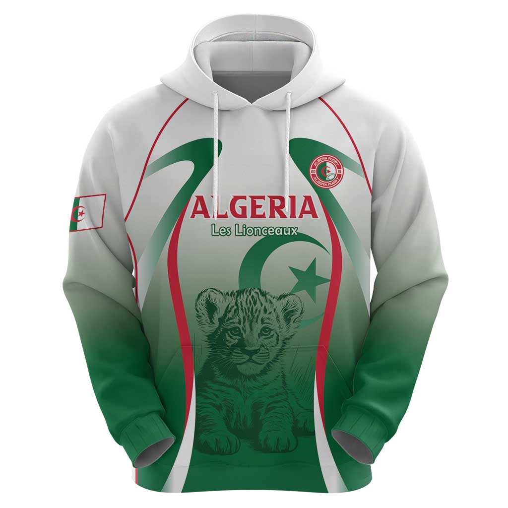 Algeria Rugby Custom Hoodie Go Lion Cubs LT15