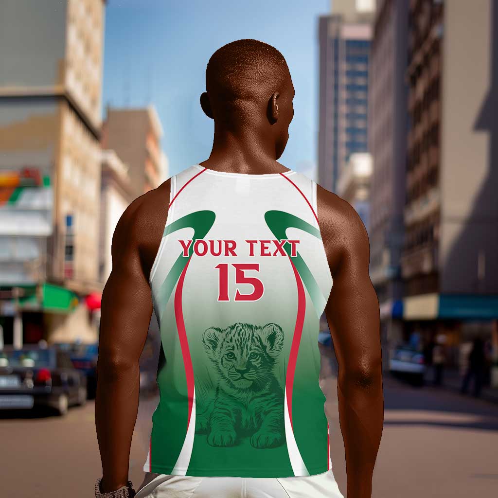 Algeria Rugby Custom Men Tank Top Go Les Lionceaux LT15