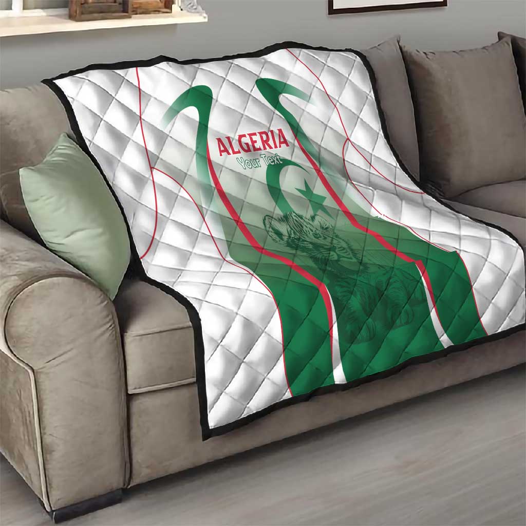 Algeria Rugby Custom Quilt Go Les Lionceaux LT15