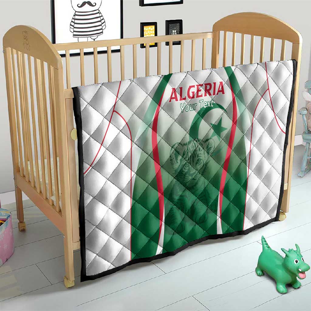 Algeria Rugby Custom Quilt Go Les Lionceaux LT15