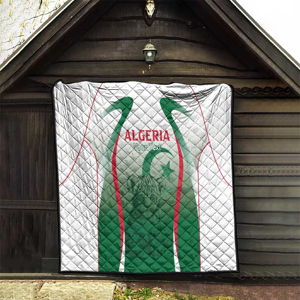 Algeria Rugby Custom Quilt Go Les Lionceaux LT15