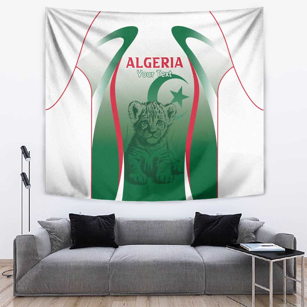 Algeria Rugby Custom Tapestry Go Les Lionceaux LT15