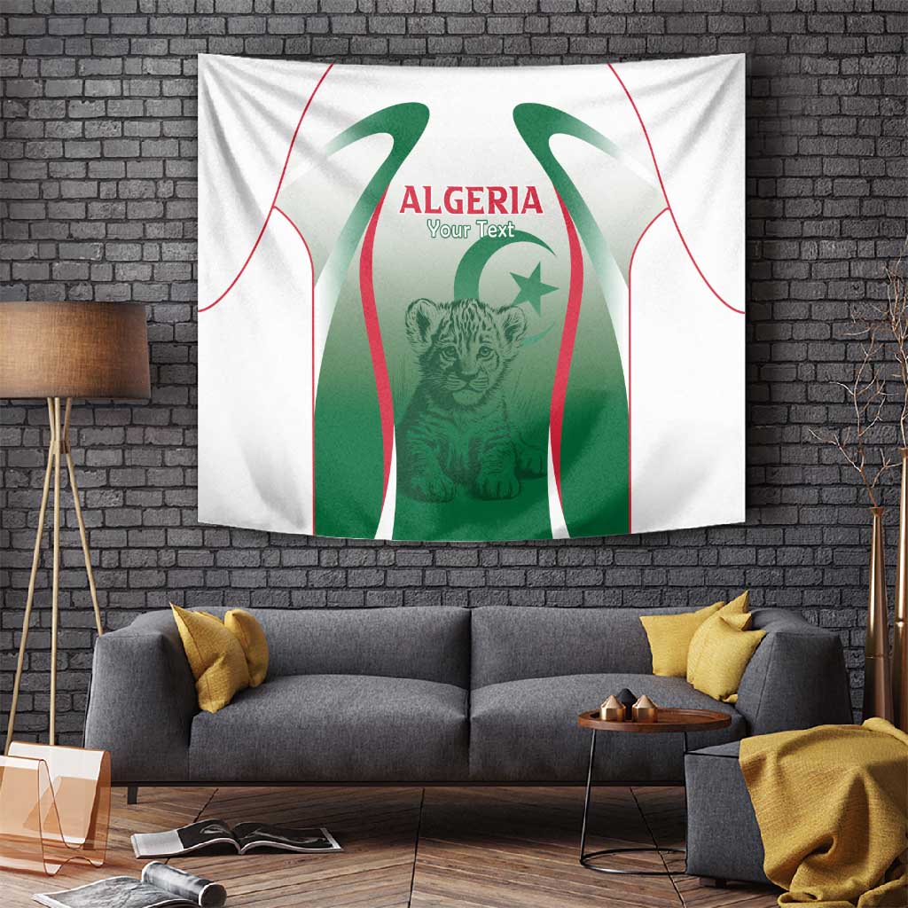 Algeria Rugby Custom Tapestry Go Les Lionceaux LT15