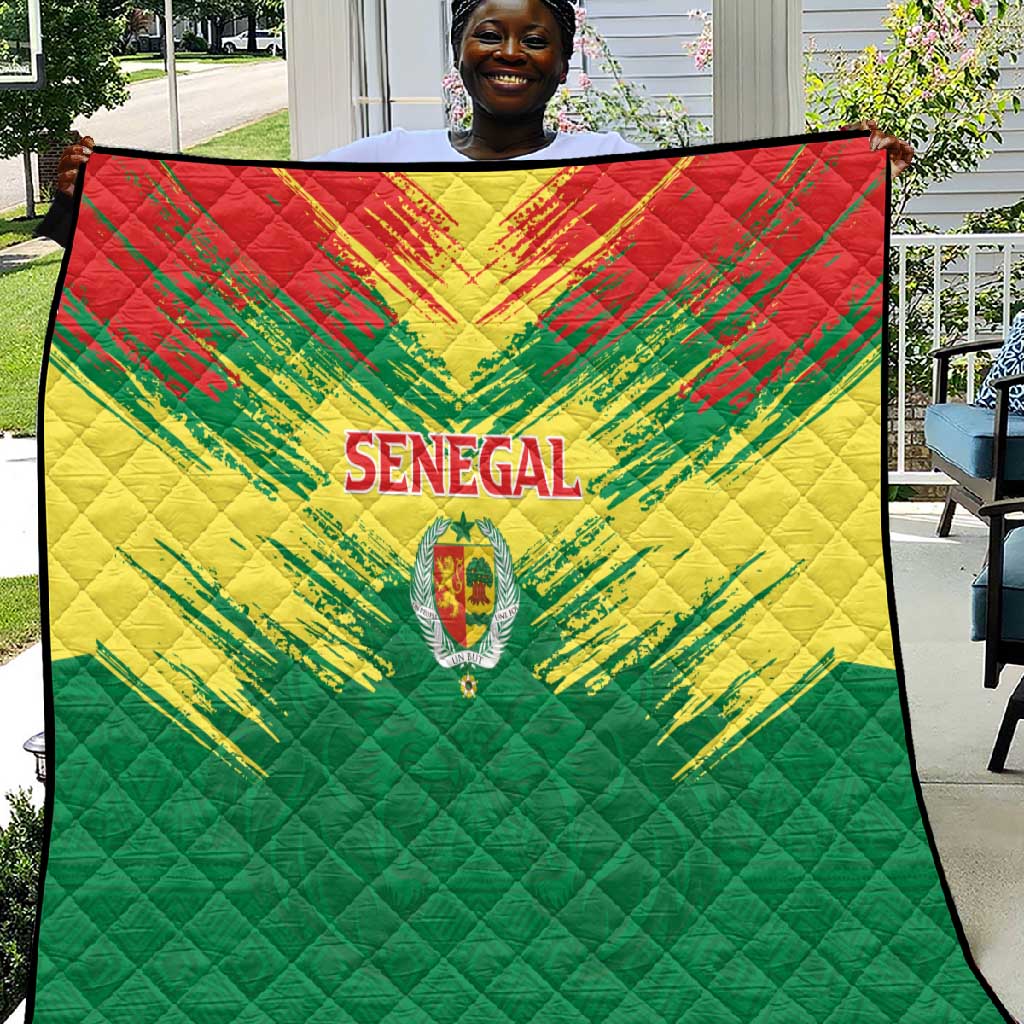 Senegal Rugby Quilt Go Go Go ! LT15