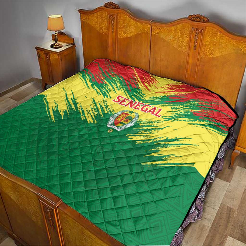 Senegal Rugby Quilt Go Go Go ! LT15