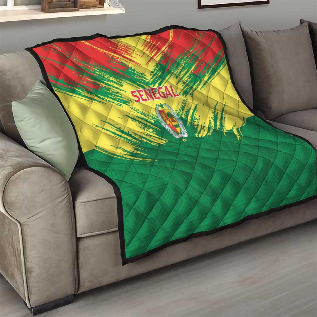 Senegal Rugby Quilt Go Go Go ! LT15