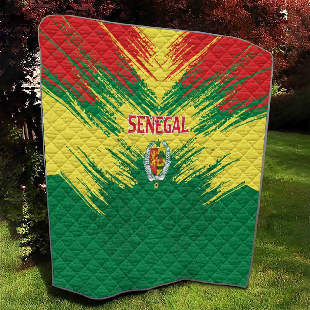 Senegal Rugby Quilt Go Go Go ! LT15