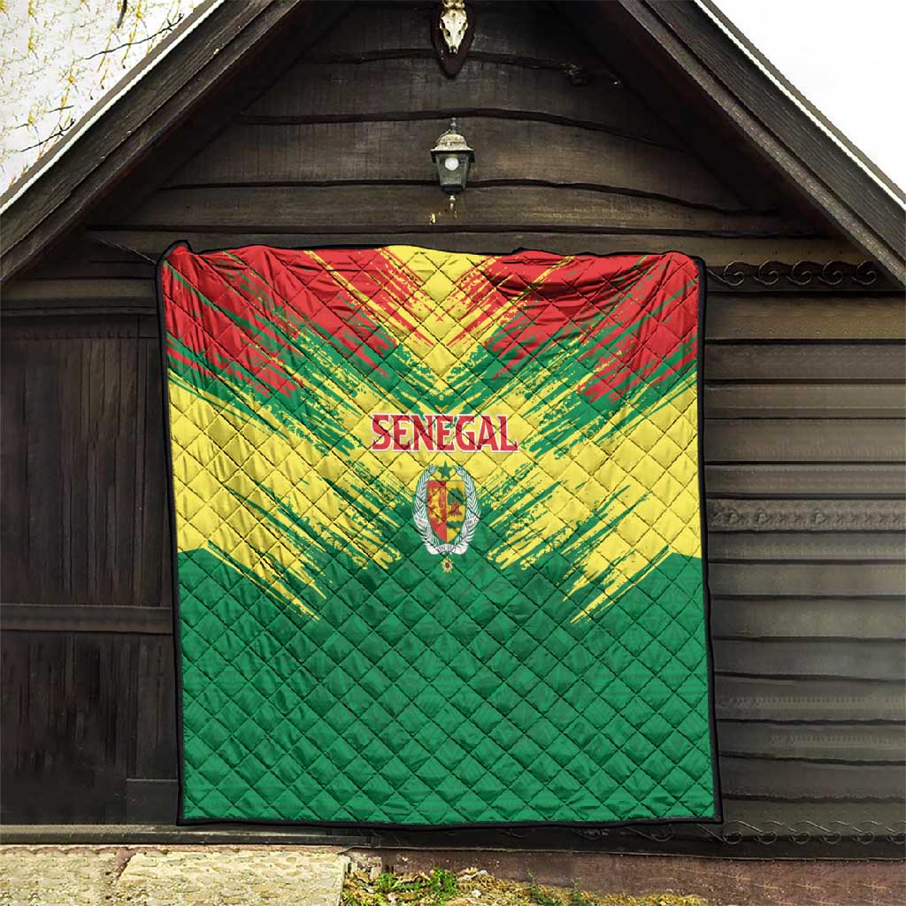 Senegal Rugby Quilt Go Go Go ! LT15