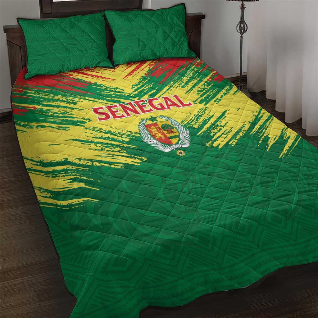 Senegal Rugby Quilt Bed Set Go Go Go ! LT15