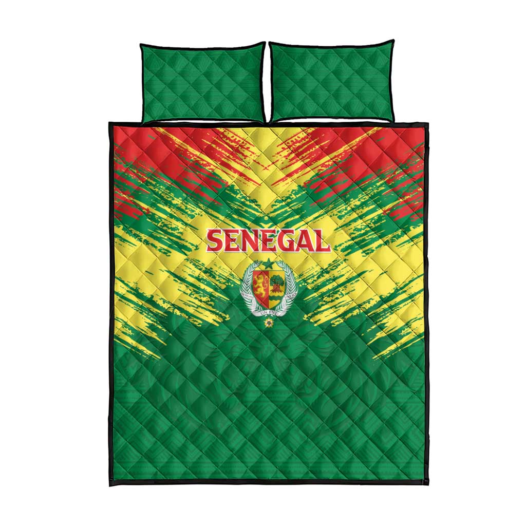 Senegal Rugby Quilt Bed Set Go Go Go ! LT15