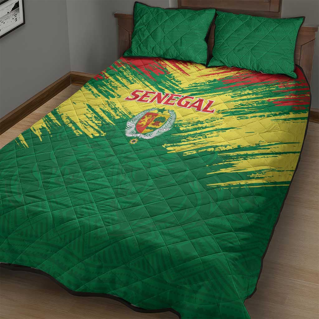 Senegal Rugby Quilt Bed Set Go Go Go ! LT15