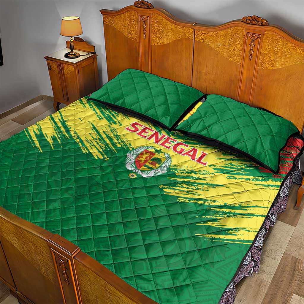 Senegal Rugby Quilt Bed Set Go Go Go ! LT15