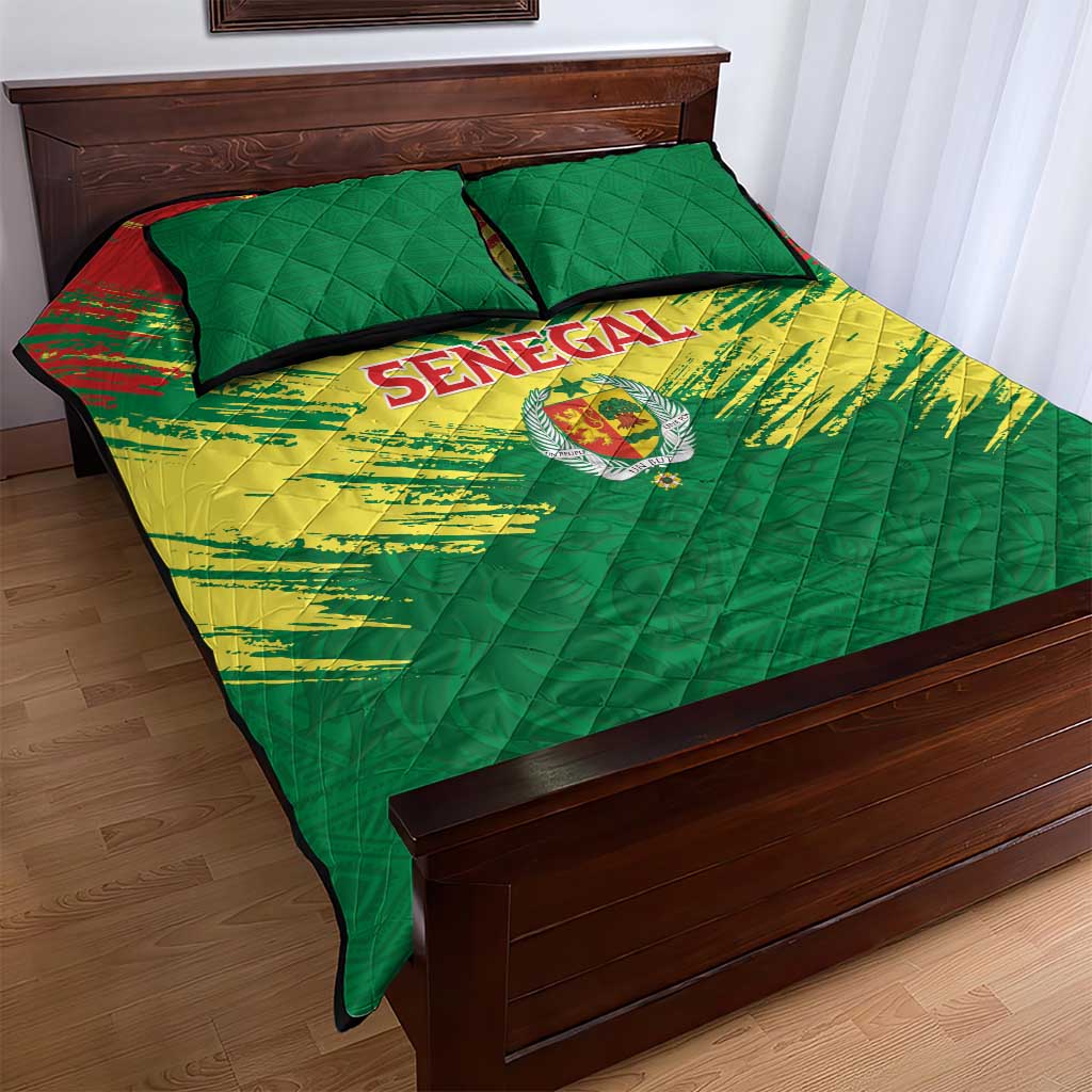 Senegal Rugby Quilt Bed Set Go Go Go ! LT15