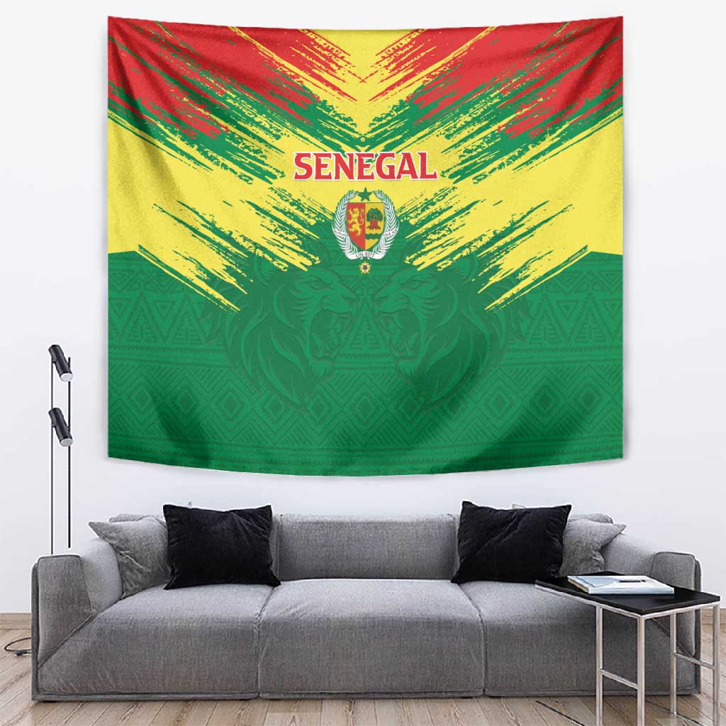 Senegal Rugby Tapestry Go Go Go ! LT15