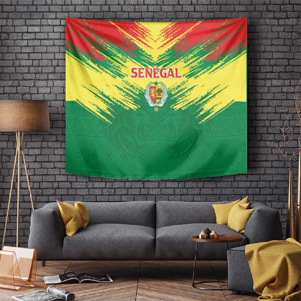 Senegal Rugby Tapestry Go Go Go ! LT15