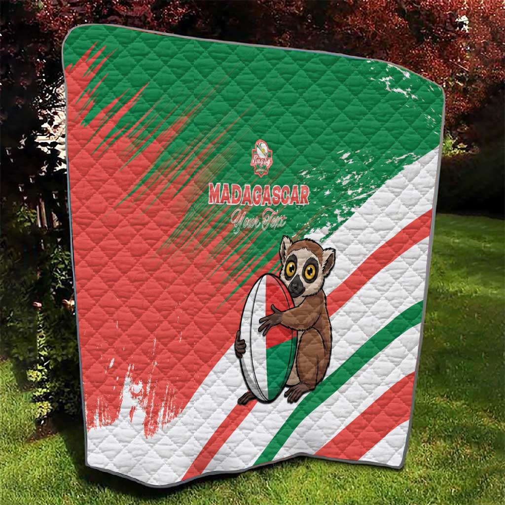 Madagascar Rugby Custom Quilt Allez Les Makis LT15