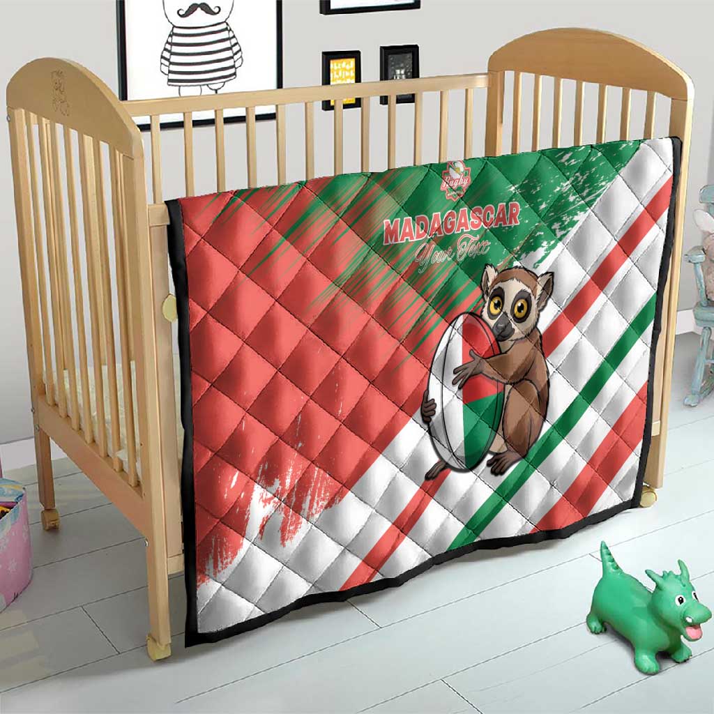 Madagascar Rugby Custom Quilt Allez Les Makis LT15