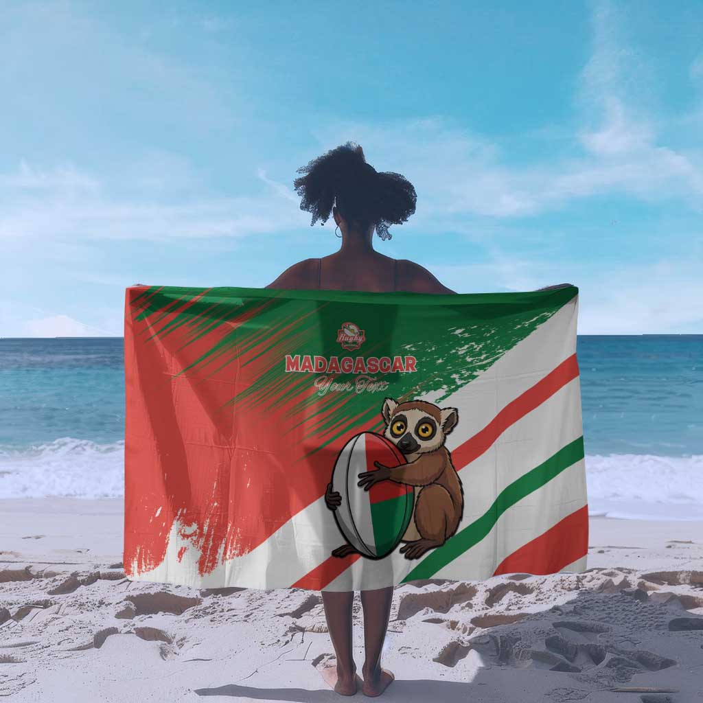 Madagascar Rugby Custom Sarong Allez Les Makis LT15