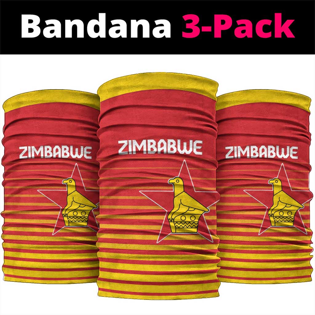 Zimbabwe Cricket Neck Gaiter Go Chevrons Go LT15