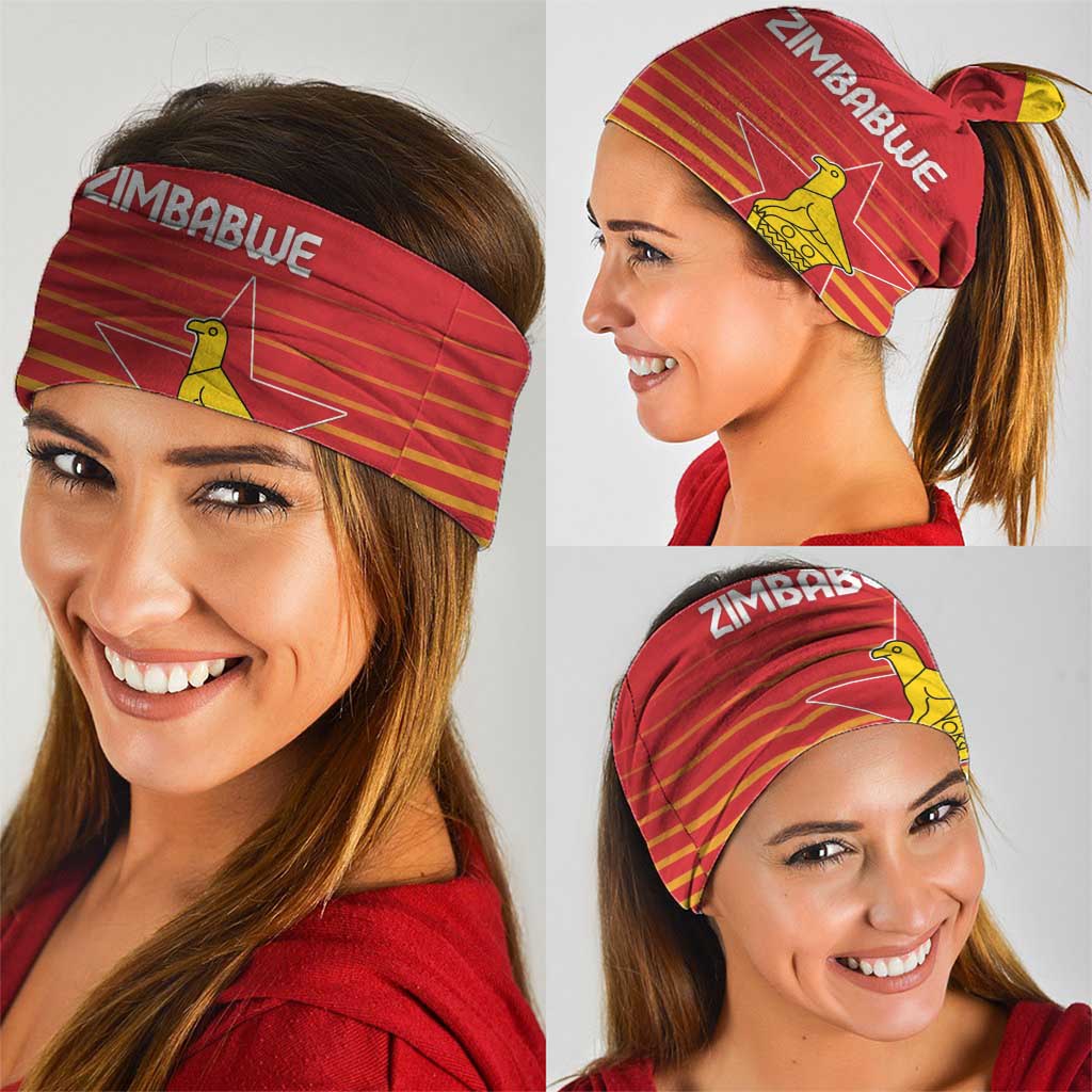 Zimbabwe Cricket Neck Gaiter Go Chevrons Go LT15
