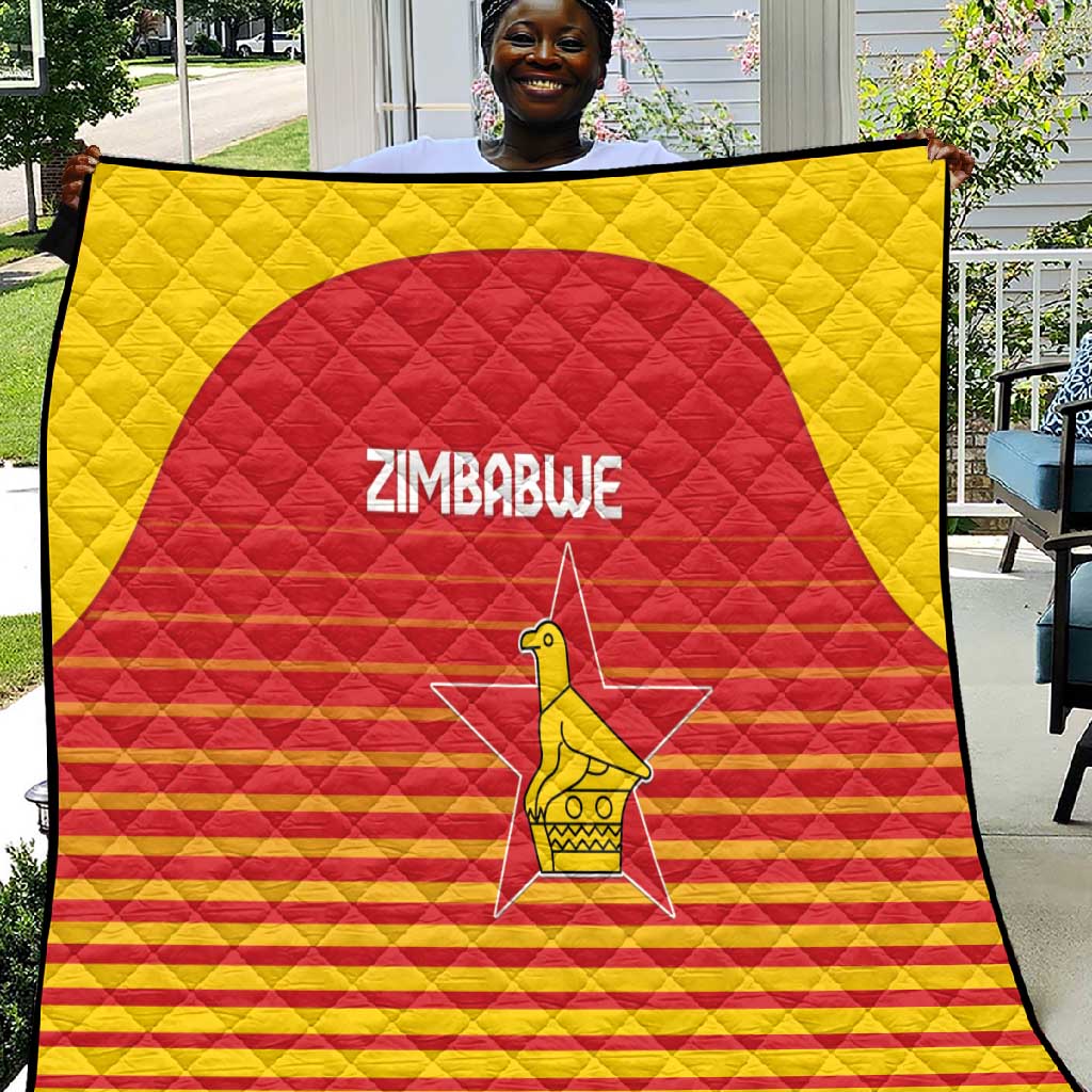 Zimbabwe Cricket Quilt Come On Chevrons LT15