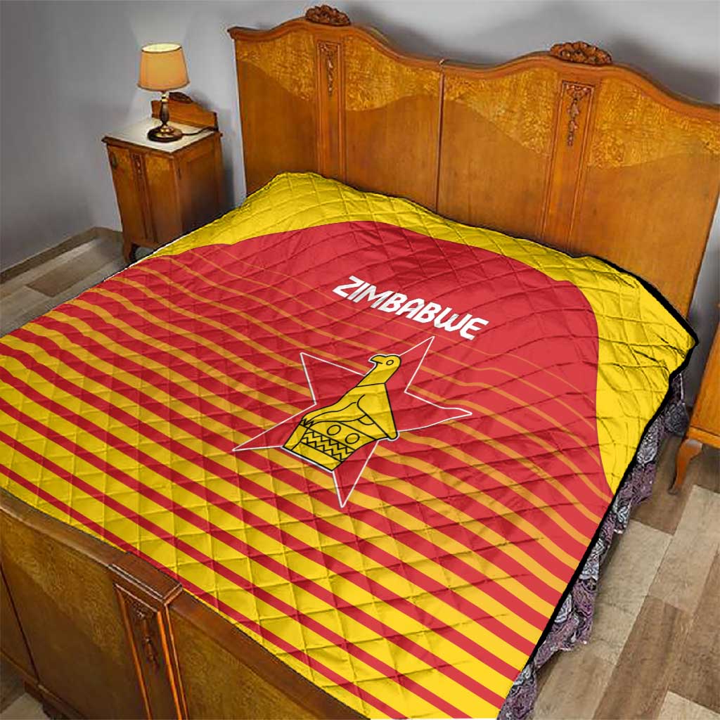 Zimbabwe Cricket Quilt Come On Chevrons LT15