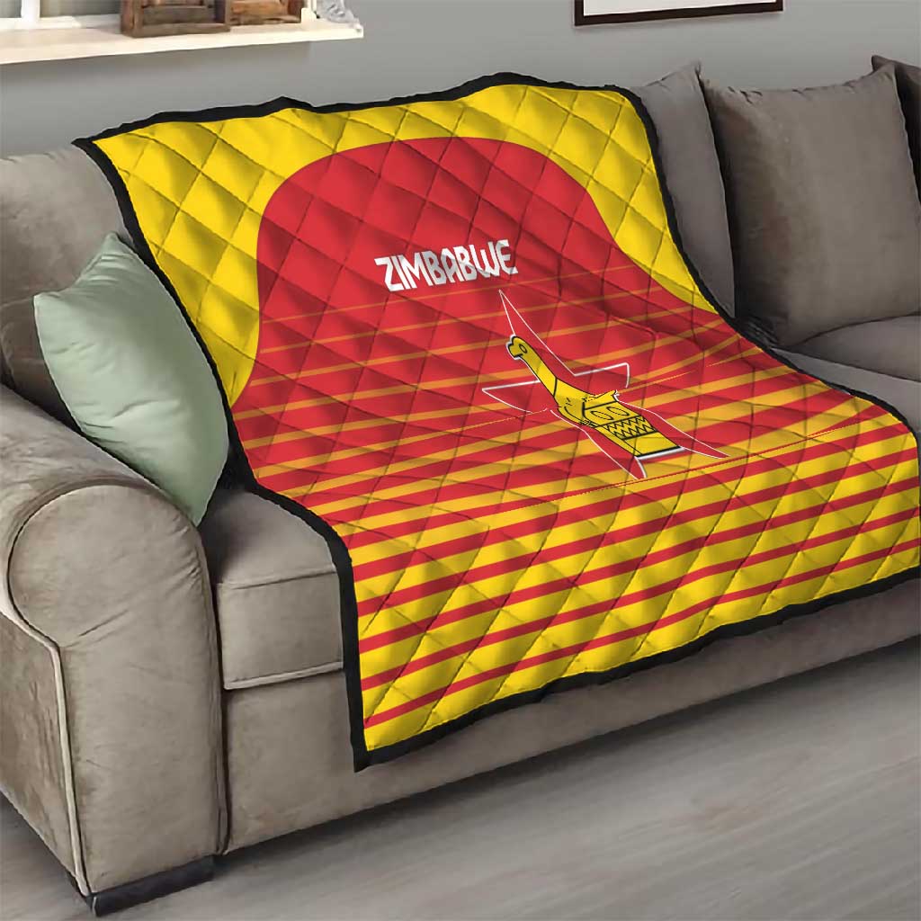 Zimbabwe Cricket Quilt Come On Chevrons LT15