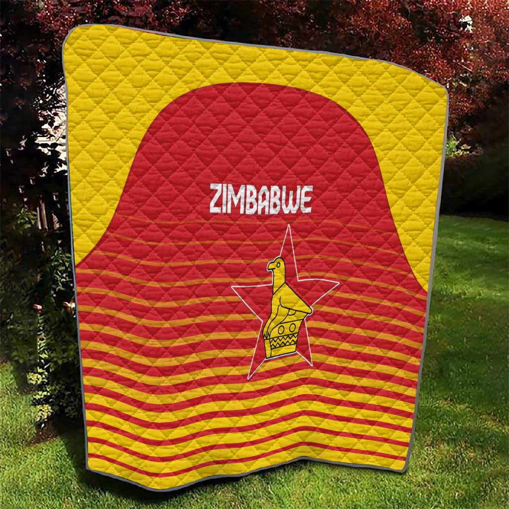 Zimbabwe Cricket Quilt Come On Chevrons LT15