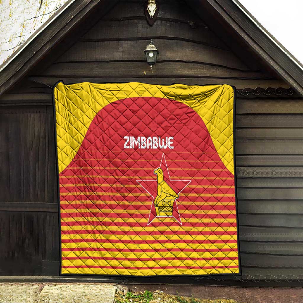 Zimbabwe Cricket Quilt Come On Chevrons LT15