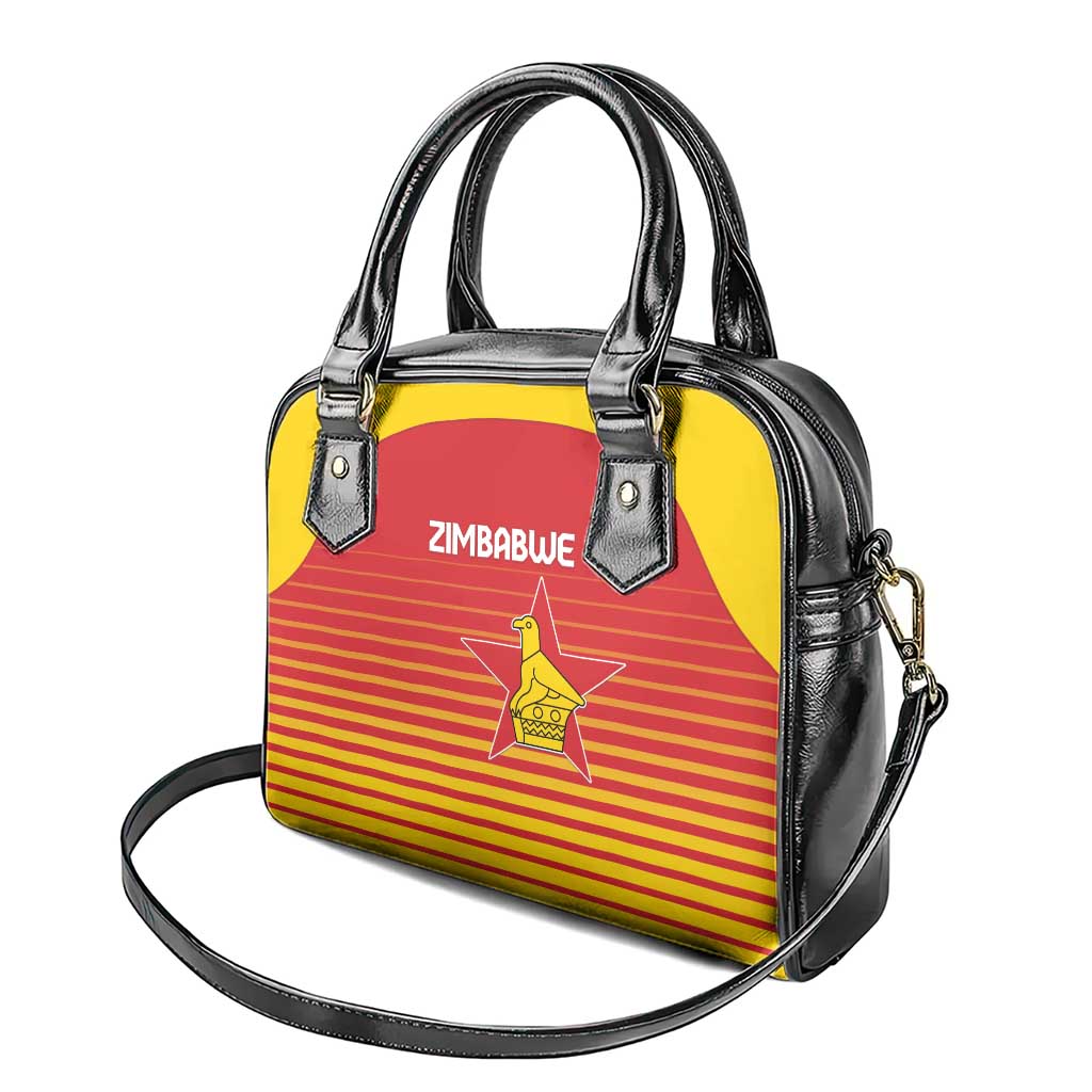 Zimbabwe Cricket Shoulder Handbag Go Chevrons Go LT15