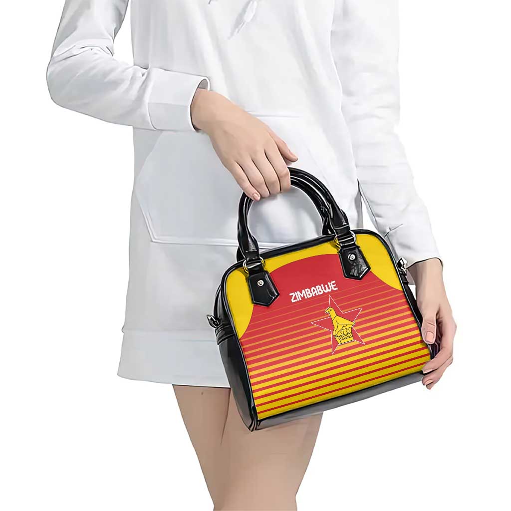 Zimbabwe Cricket Shoulder Handbag Go Chevrons Go LT15
