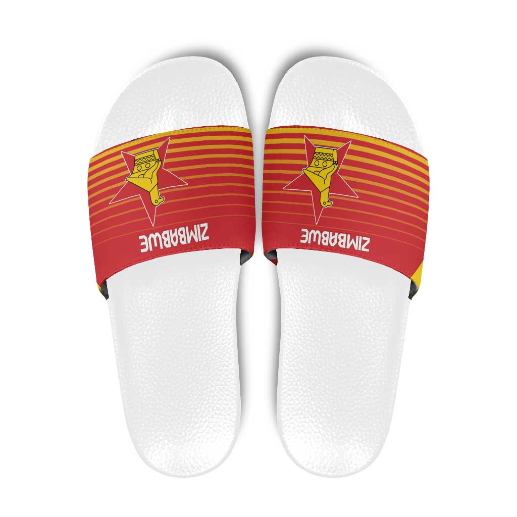 Zimbabwe Cricket Slide Sandals Go Chevrons Go LT15