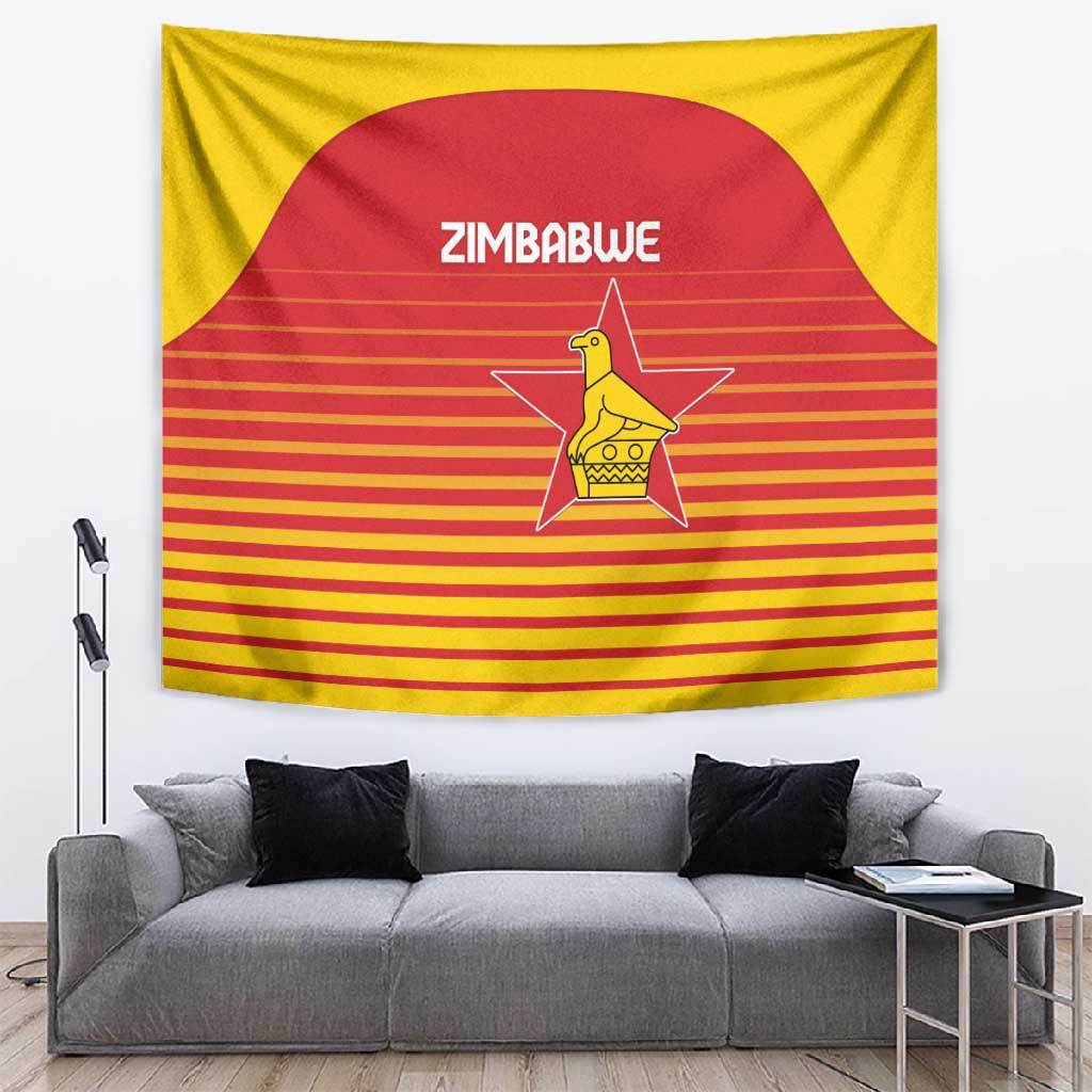 Zimbabwe Cricket Tapestry Come On Chevrons LT15