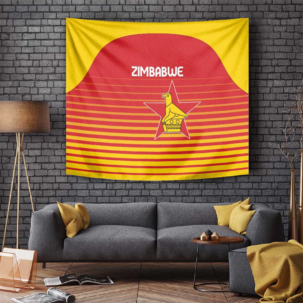 Zimbabwe Cricket Tapestry Come On Chevrons LT15