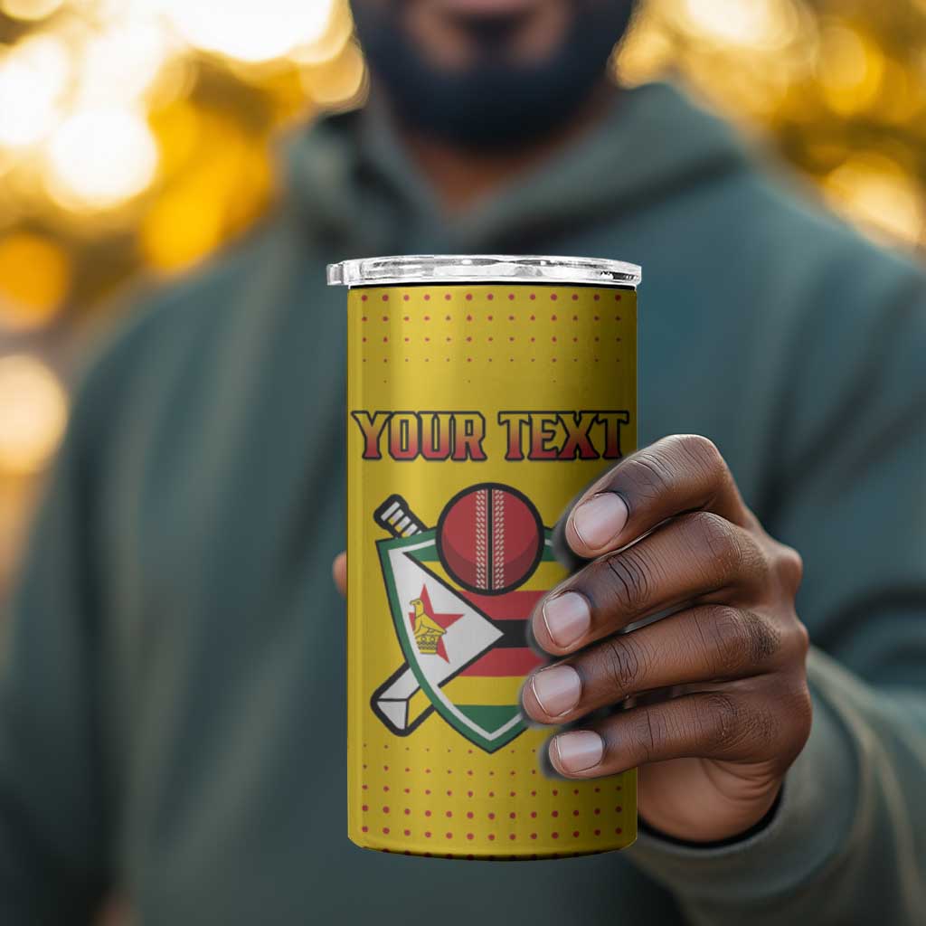 Custom Zimbabwe Cricket 4 in 1 Can Cooler Tumbler Sporty Style LT15
