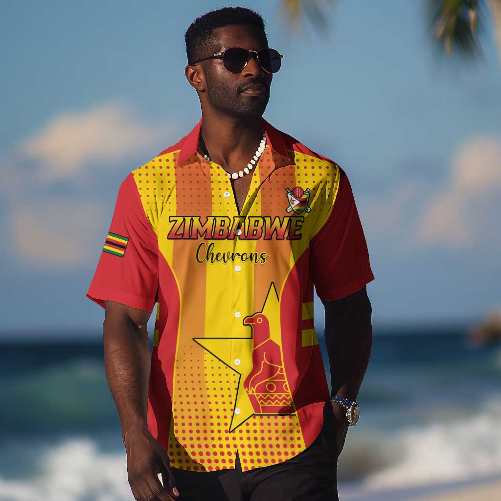 Custom Zimbabwe Cricket Hawaiian Shirt Sporty Style LT15