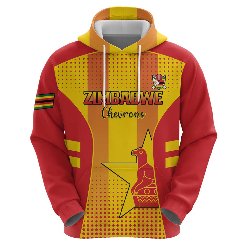 Custom Zimbabwe Cricket Hoodie Go Champions LT15