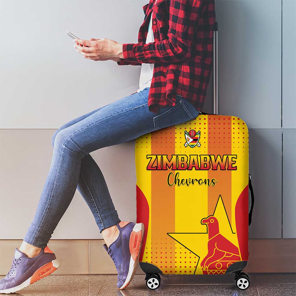 Zimbabwe Cricket Luggage Cover Go Champions LT15