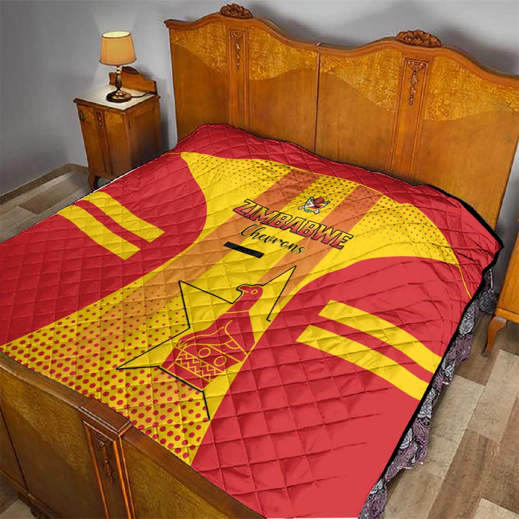 Zimbabwe Cricket Quilt Sporty Style LT15