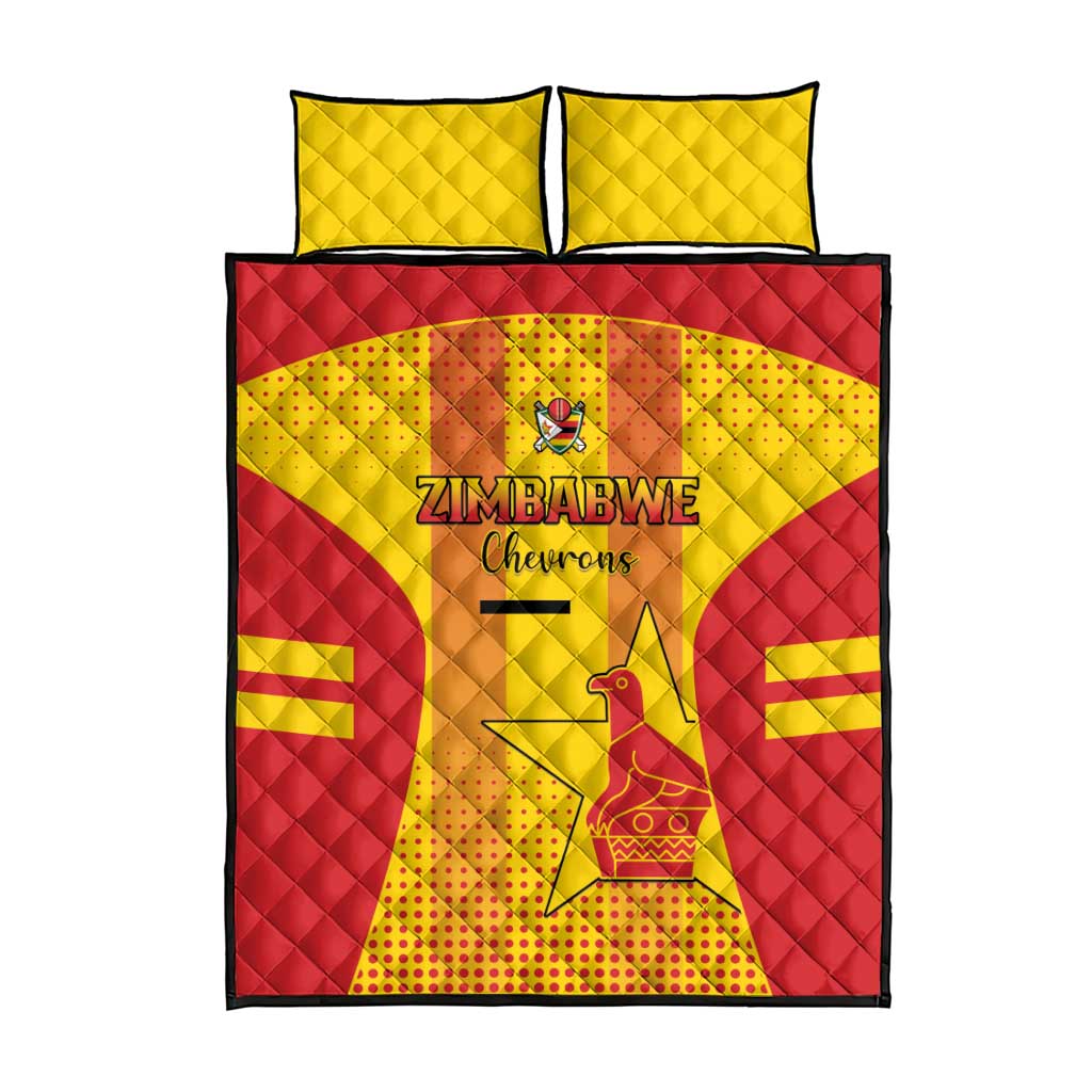 Zimbabwe Cricket Quilt Bed Set Sporty Style LT15