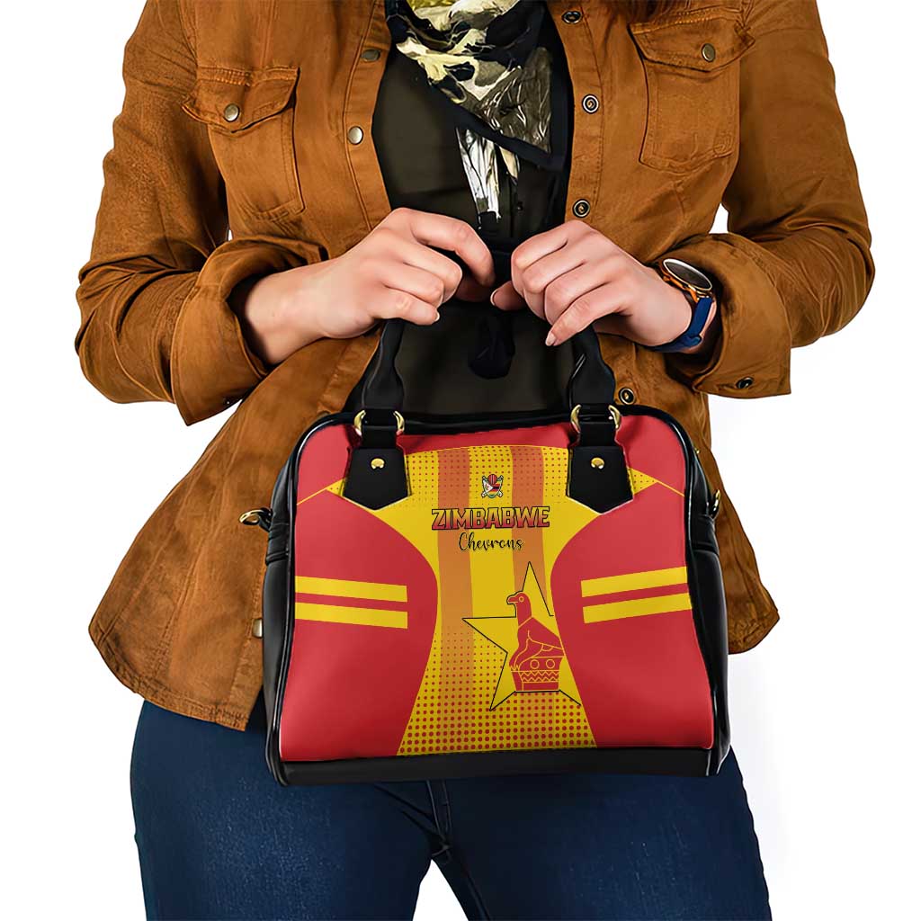 Zimbabwe Cricket Shoulder Handbag Go Champions LT15
